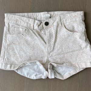 Beige Shorts
